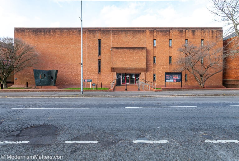 School of Music, Cardiff University ● Cardiff - Wales, UK ● Alex Gordon & Partners ● 1968-1970