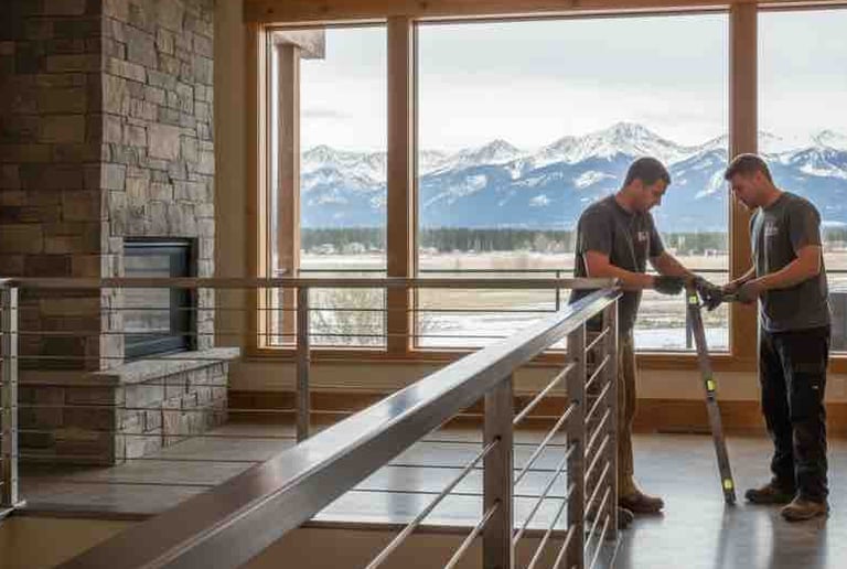 Helena Welders Interior Custom Railing