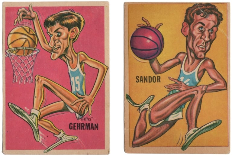 1967 Figuritas Crack Sport Basquetball Basketball Cards