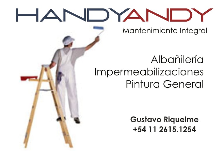 HANDYANDY - Albañileria Impermeabilizaciones Pintura en general