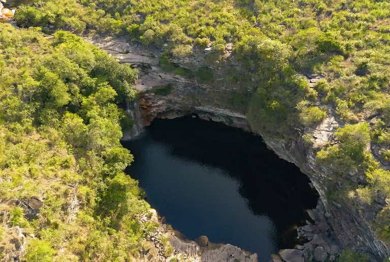 pozo do diabo drone