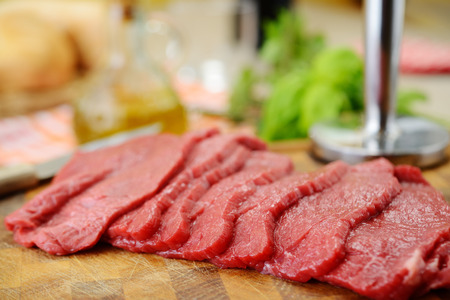 filetes de carne
