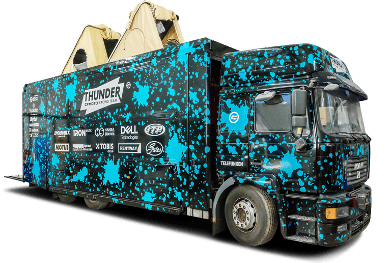 CF moto komercinio sunkvežimio įrengimas