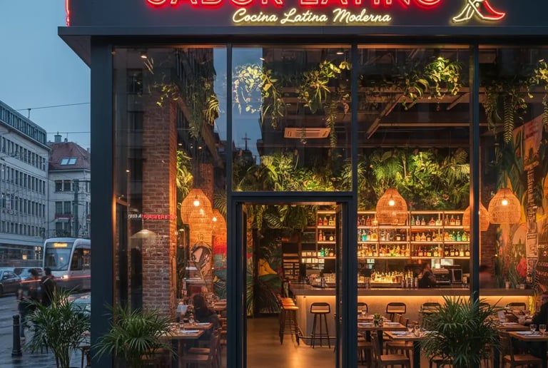 WebPro247 I Ejemplos Sabor latino