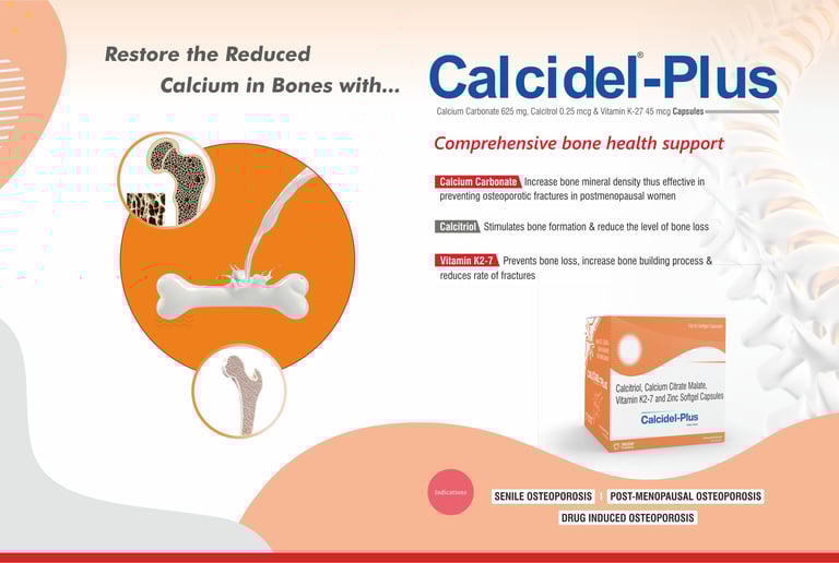 Calcium Pharma Visual aid