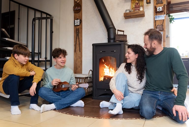 Chimenea de leña