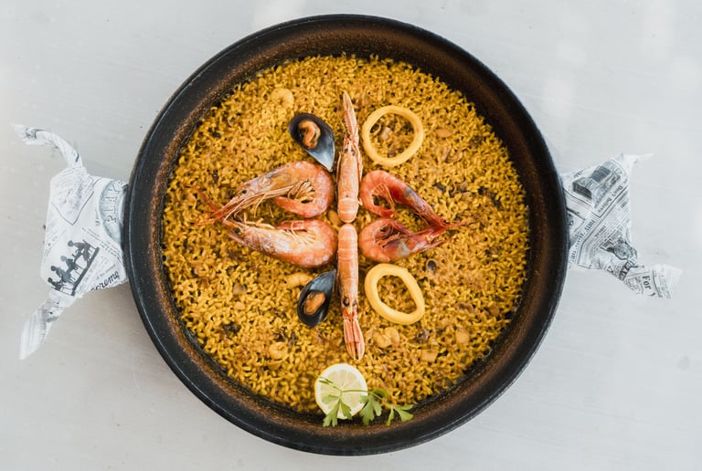 Foto paella denia
