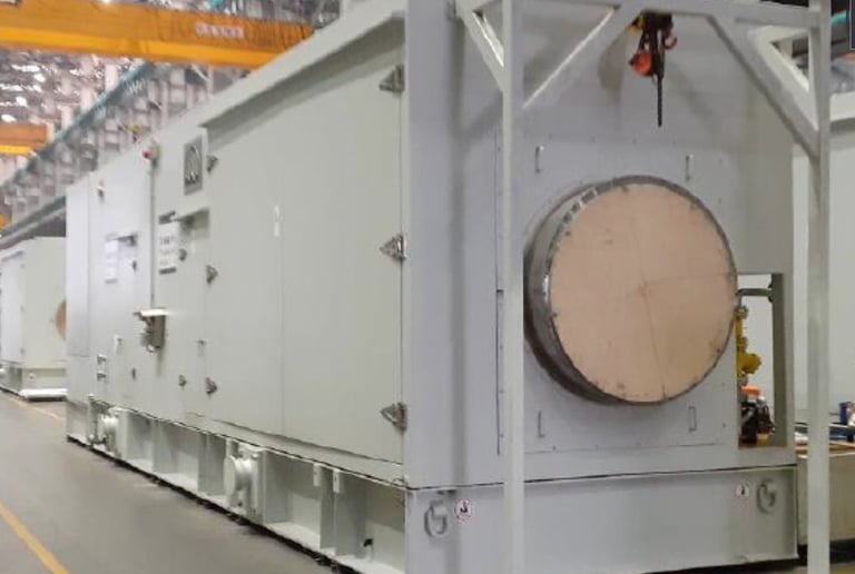 MAN MGT6000, 8.1 MVA, 50 Hz Turbine