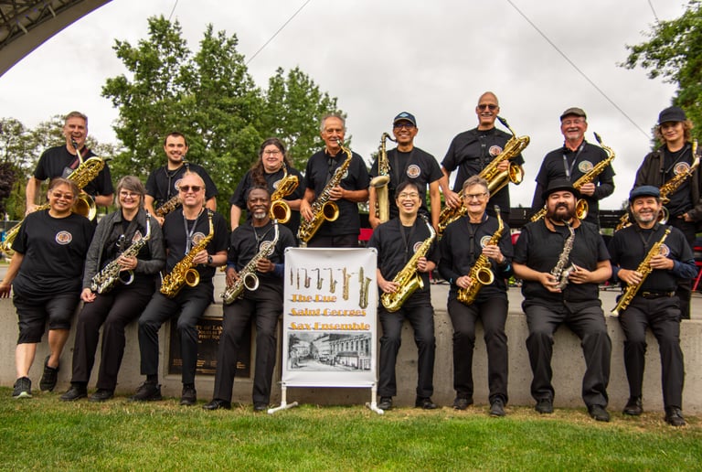 RSG Sax Ensemble with Alumni and Friends