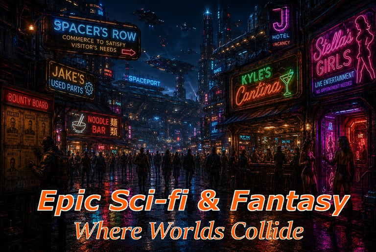 Exciting Epic Sci-Fi and Fantasy eBooks.