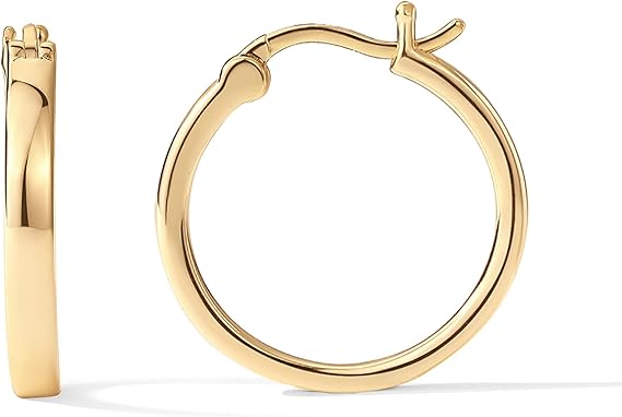  Chunky Hoop Earrings