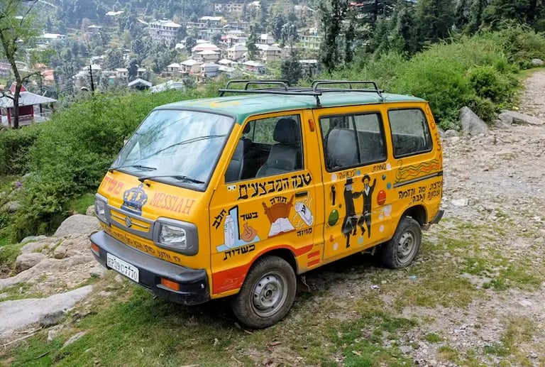 Dharamkot village reflecting Israeli culture Mini israel of India.