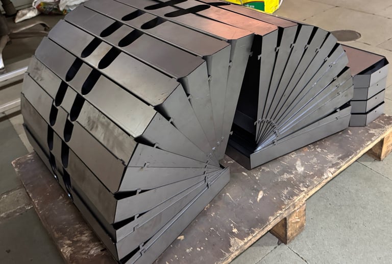 CNC bending and sheet metal folding services by Shreeji Enterprise in Vasai