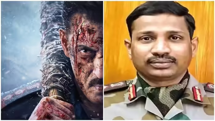 Salman khan as Colonel santosh babu