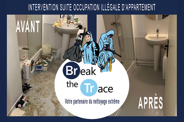 intervention suite occupation illégale appartement Amboise