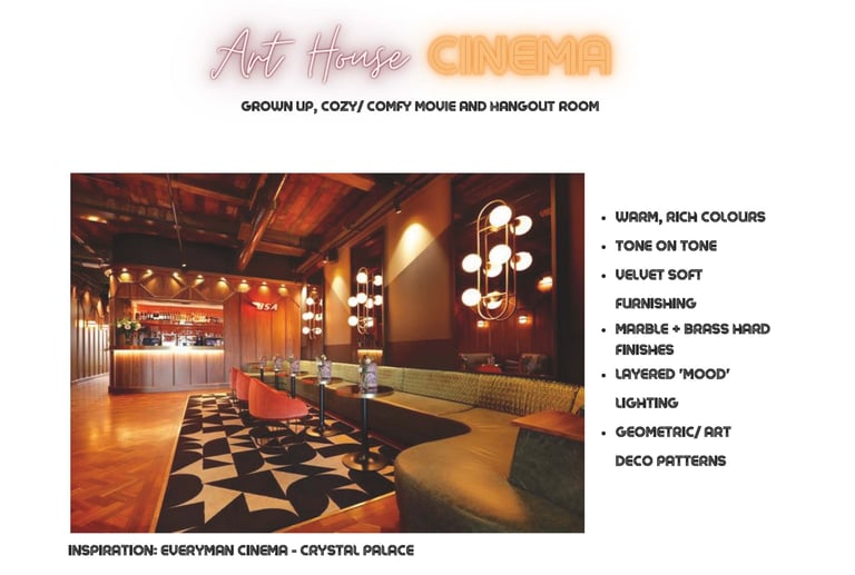 Inspiration image from Everyman cinema