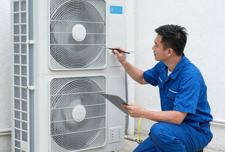white metal pipe on brown brick wall
