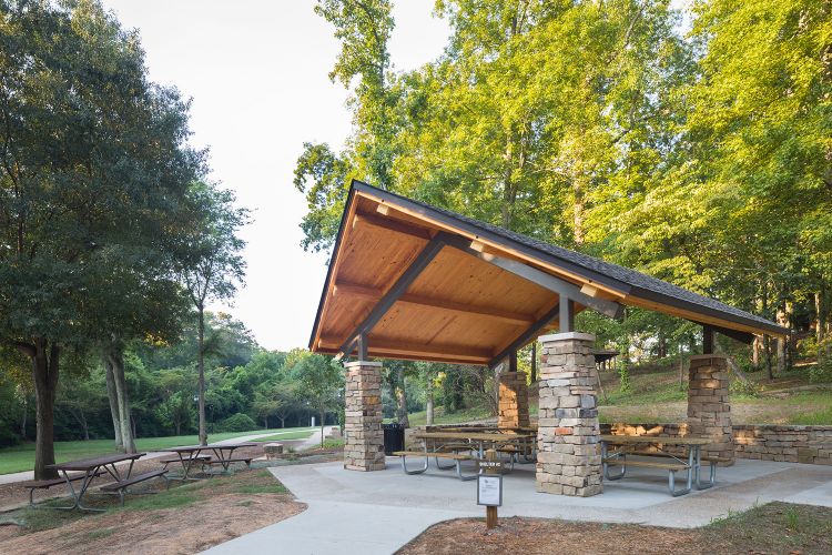 picture of picnic shelter