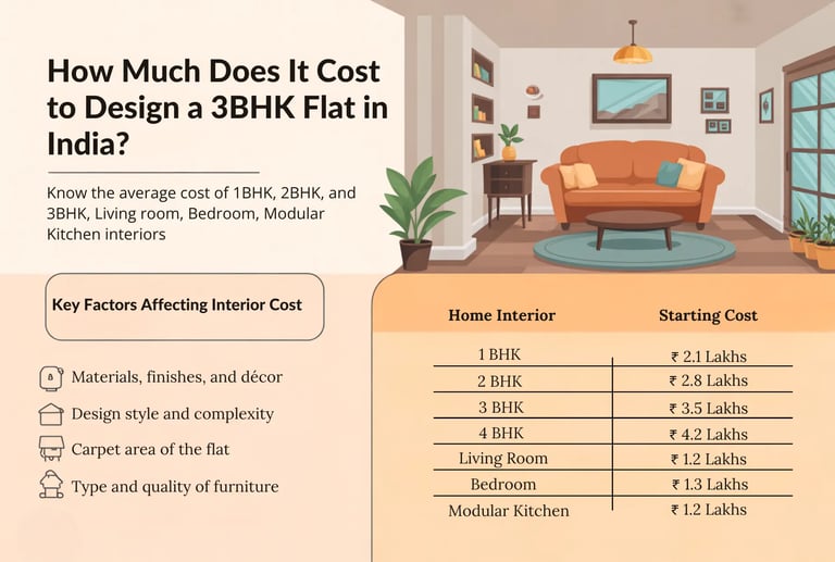 cost to design of interior