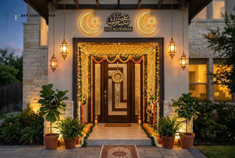Decorate Your Entrance with Lanterns