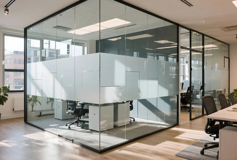 Mirrors and Glass for office