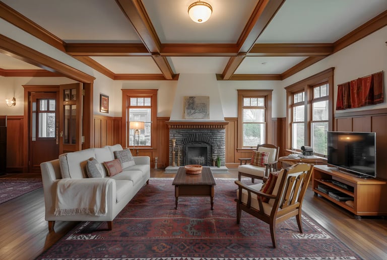 Craftsman Living room