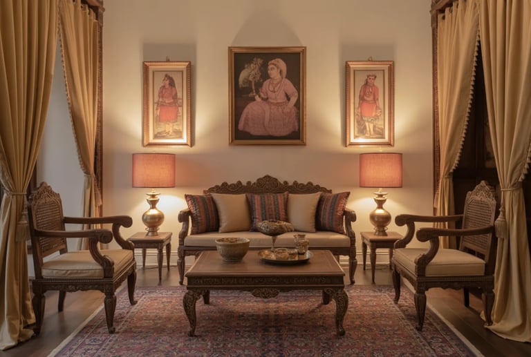 Traditional Living room