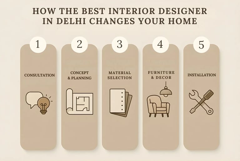 interior designer in delhi changes your home