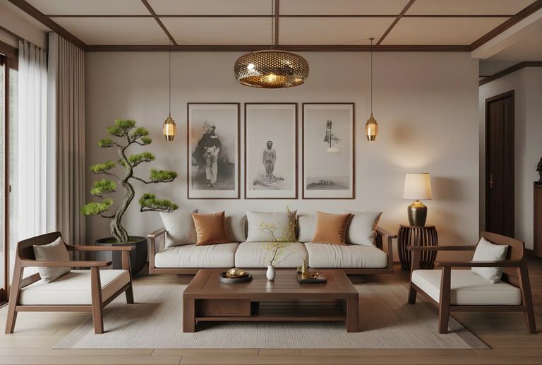 Asian Living Room
