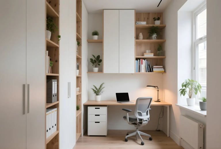 Vertical Storage Solutions for a Smart Layout in office