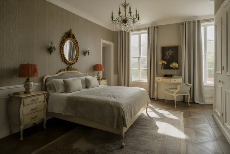 Vintage Glamour Bedroom