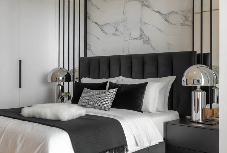 Monochrome Sophistication Bedroom
