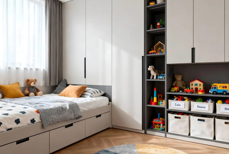 Kids Room Storage Solutions