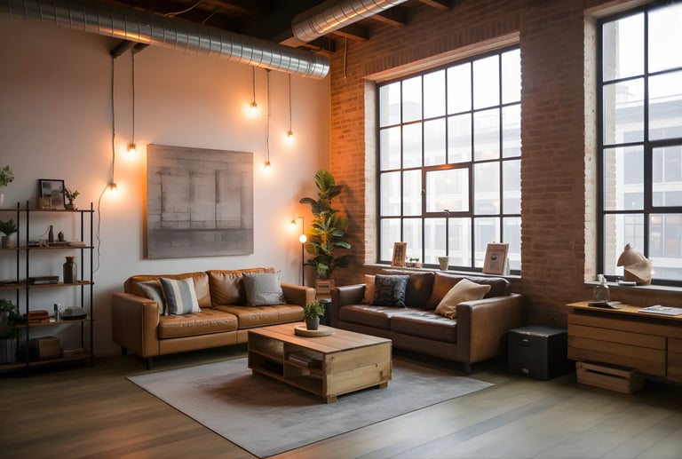Industrial Living room