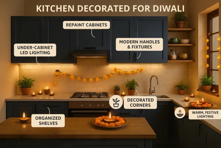 How to Give Your Kitchen a Festive Makeover