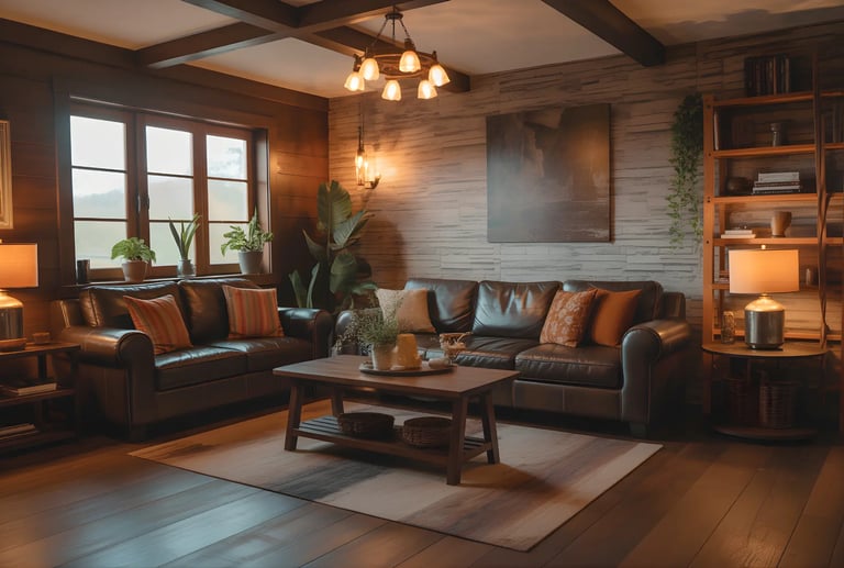 Rustic Living room