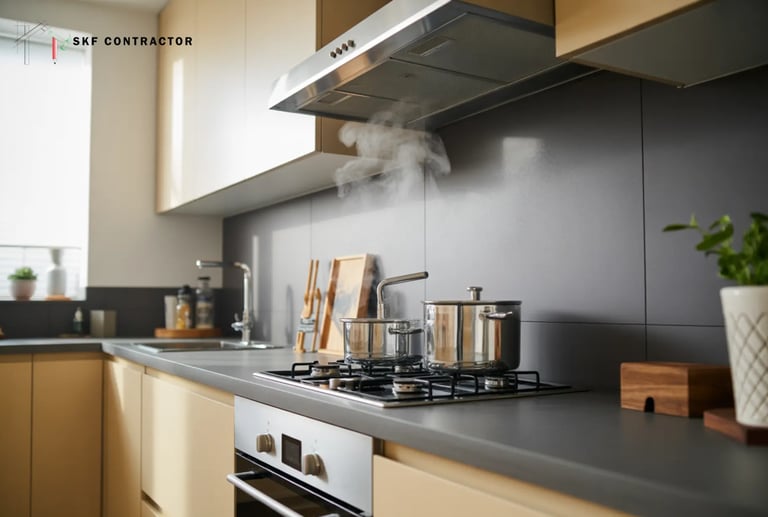 Add a good quality chimney for a cleaner home