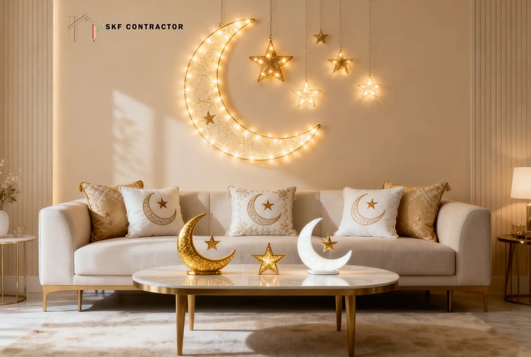 Decorate with Crescent Moon and Star Themes