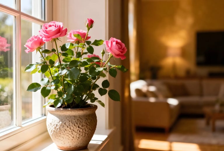 Rose (गुलाब) plant