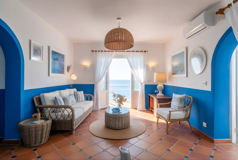 Mediterranean Living room