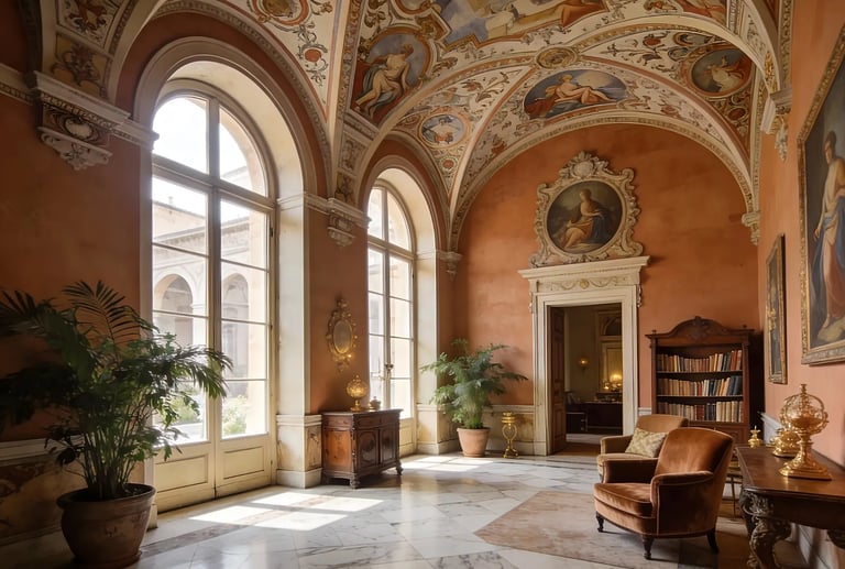 Terracotta renaissance Interior