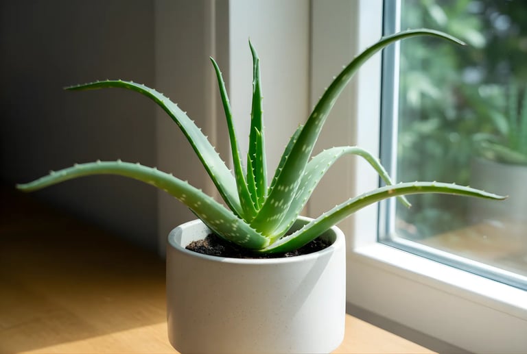 Aloe vera (ग्वार पाठा) plant