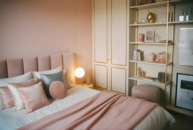 Gold and Pastel Pink – Soft & Elegant