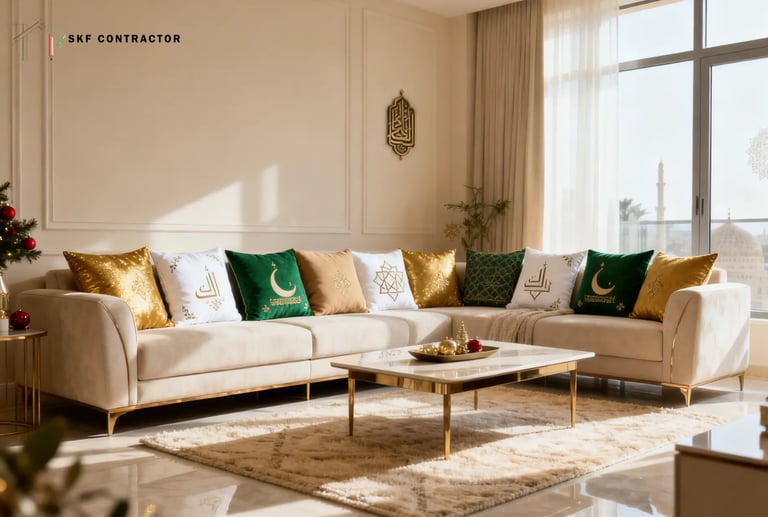Use Decorative Cushions and Rugs