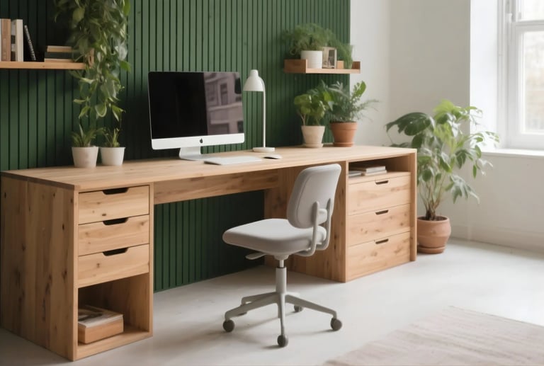 Biophilic Touch in Office