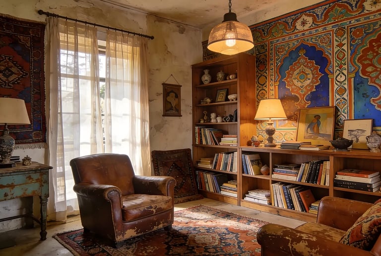 Artisan maximalism Interior