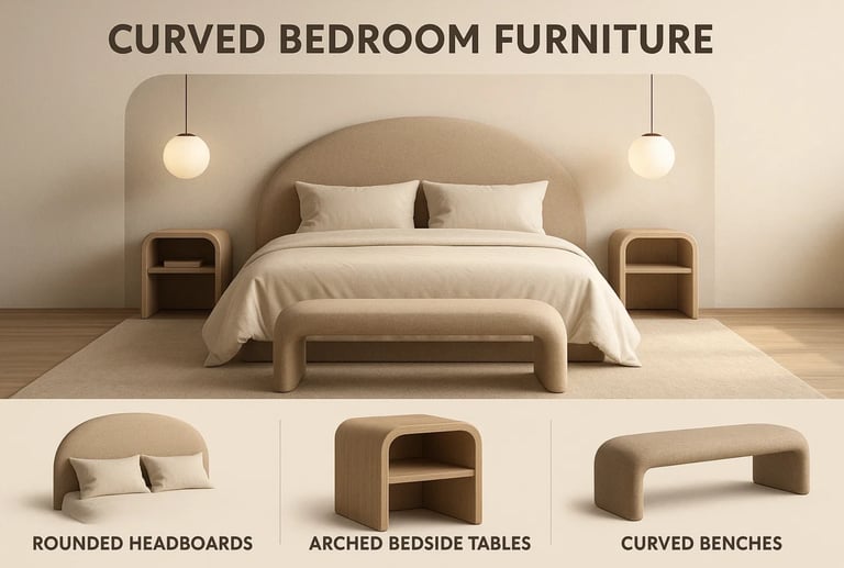 Curved Bedroom Furniture