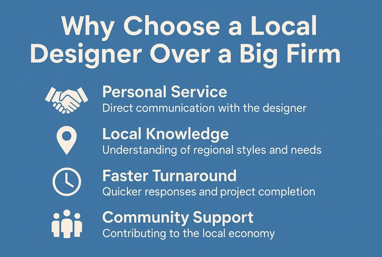 Choose local Designer over Big Firm