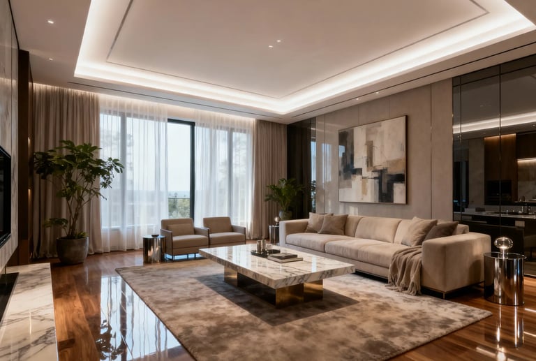 backlit stretch ceiling