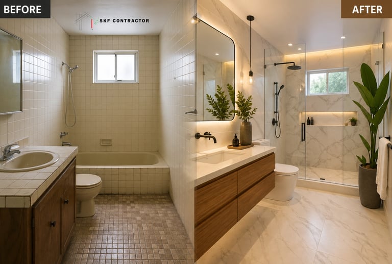 Bathroom renovation